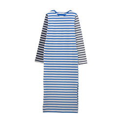 STRIPED COLOR BLOCK MAXI