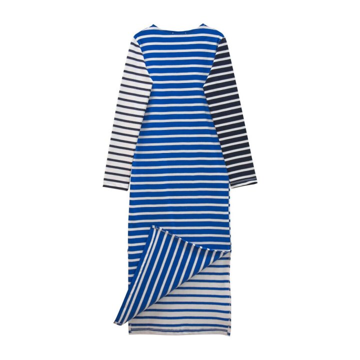 STRIPED COLOR BLOCK MAXI