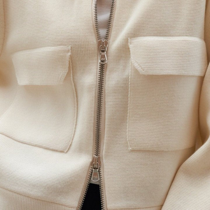 LUXE WOOL KNIT JACKET