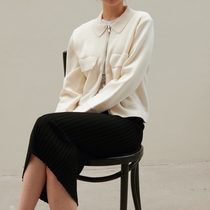 LUXE WOOL KNIT JACKET