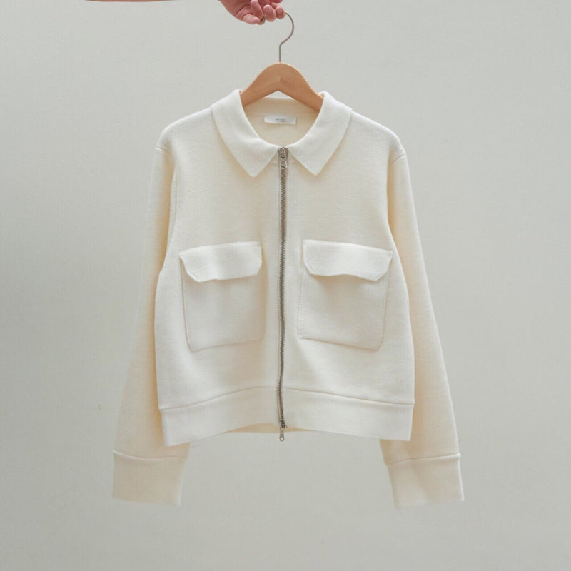 LUXE WOOL KNIT JACKET