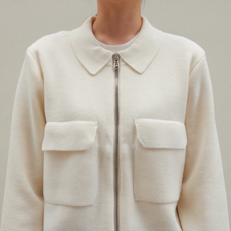 LUXE WOOL KNIT JACKET