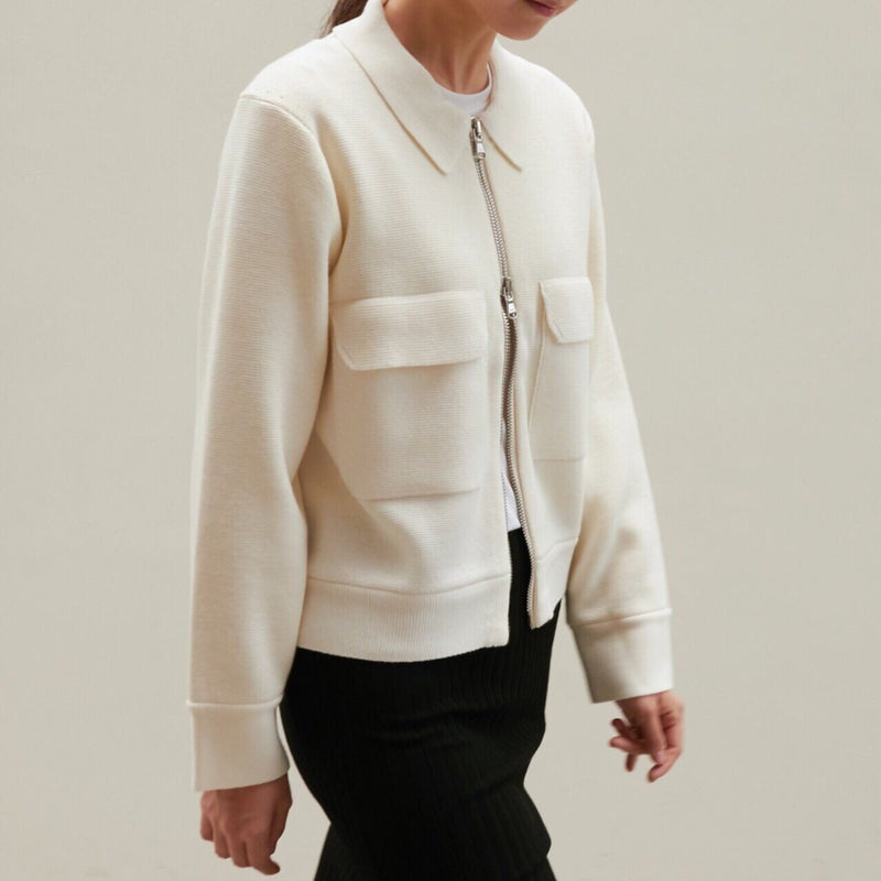 LUXE WOOL KNIT JACKET