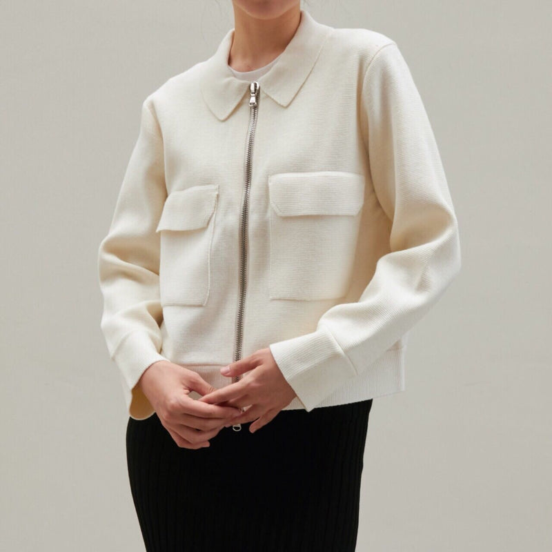 LUXE WOOL KNIT JACKET