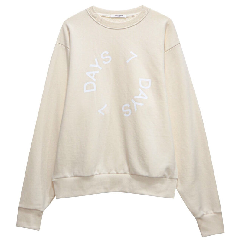 DAYS PRINTED COTTON SWEATSHIRT