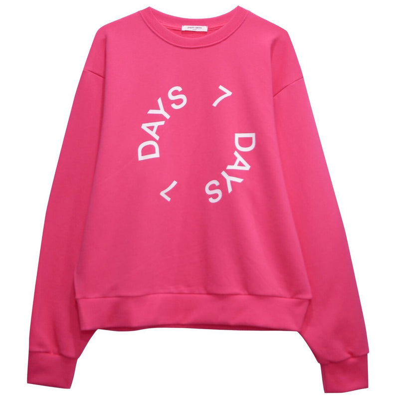 DAYS PRINTED COTTON SWEATSHIRT