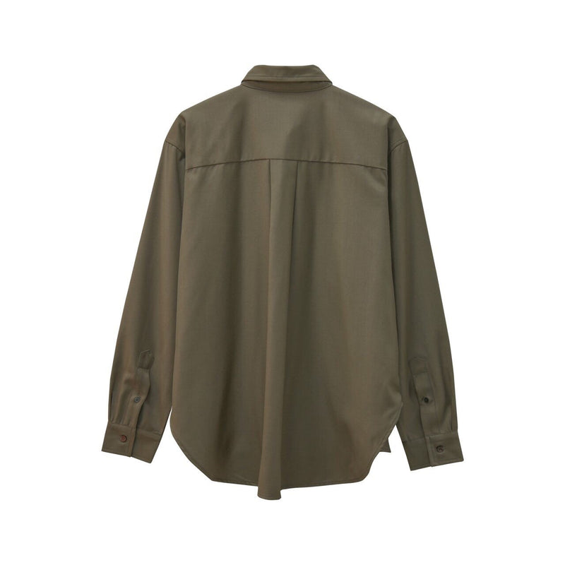 CASHMERE BUTTON DOWN SHIRT