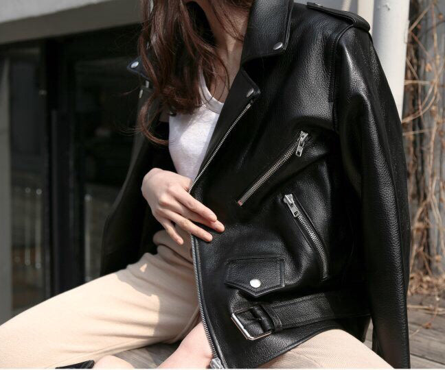 ULTIMATE LOOSE FIT LEATHER JACKET - 3 COLORS