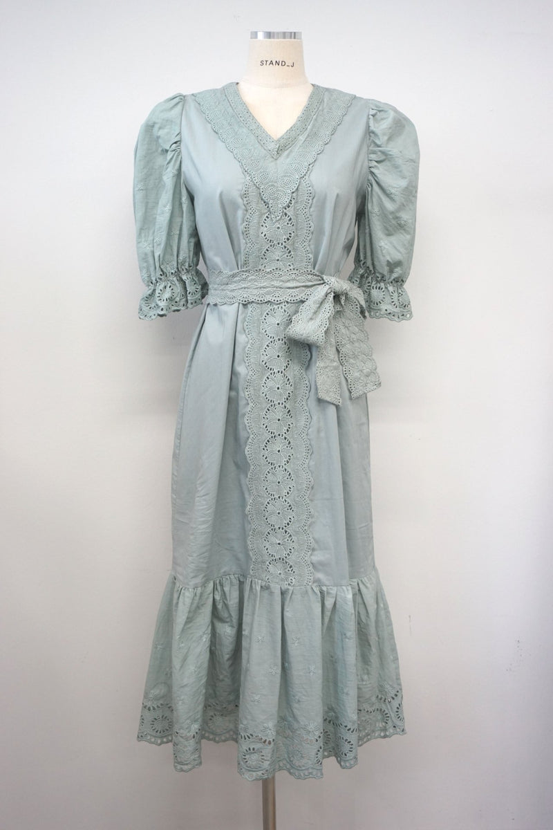 BAROQUE COTTON DRESS