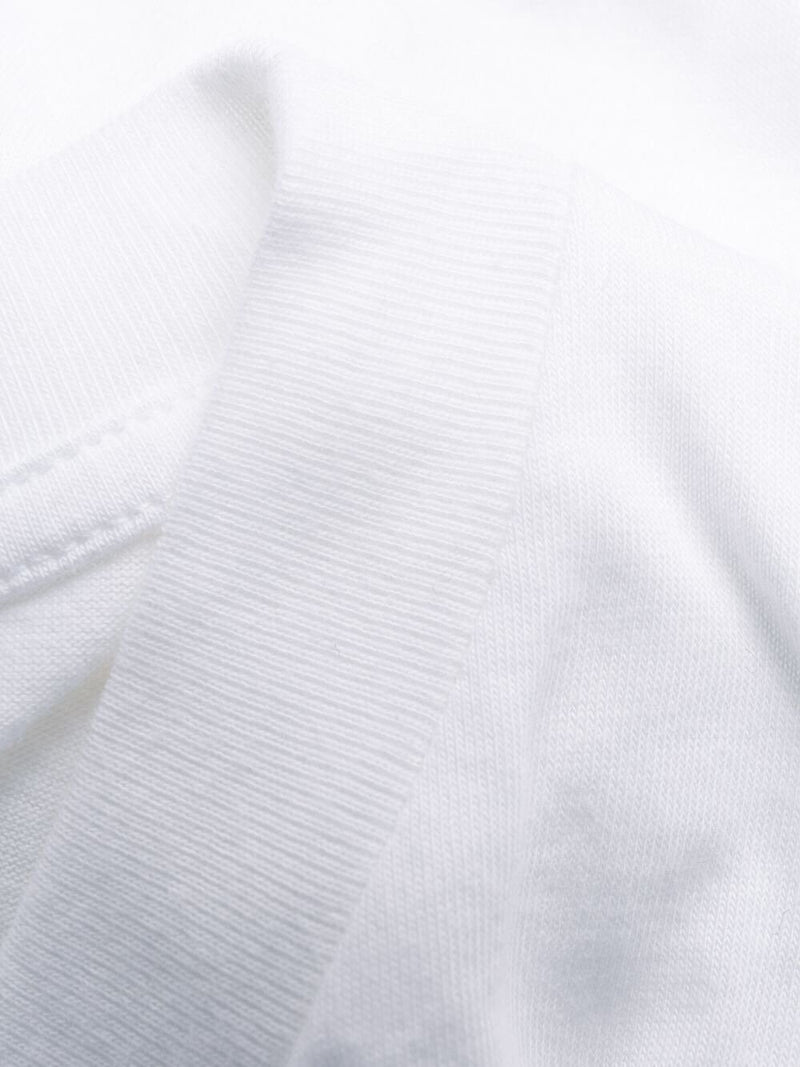 COTTON T-SHIRT WITH BACK STRING DETAIL