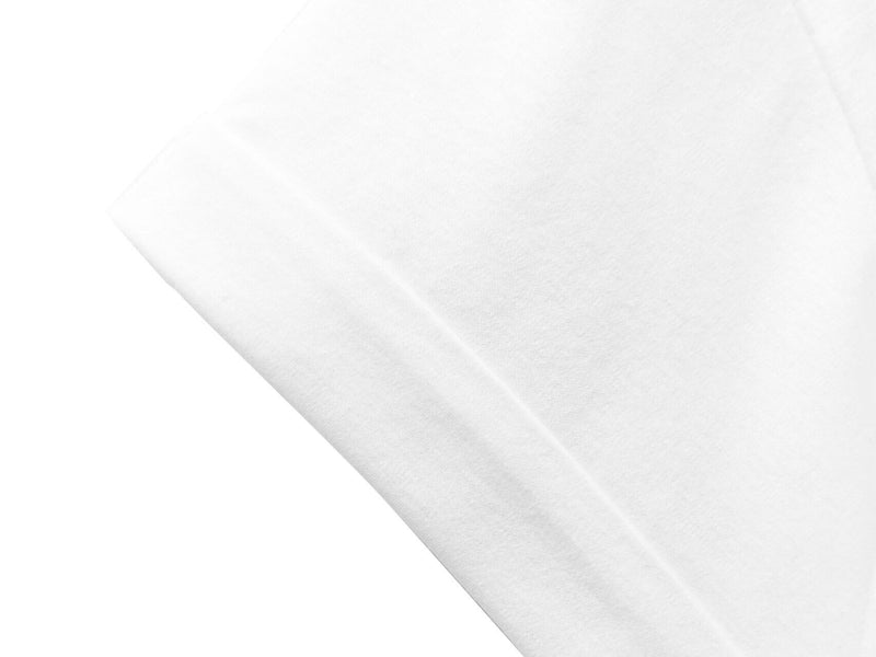 ROLLED SLEEVE COTTON T-SHIRT