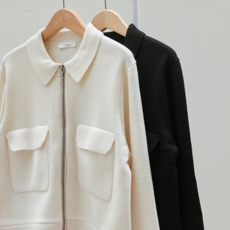 LUXE WOOL KNIT JACKET