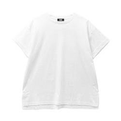 ROLLED SLEEVE COTTON T-SHIRT