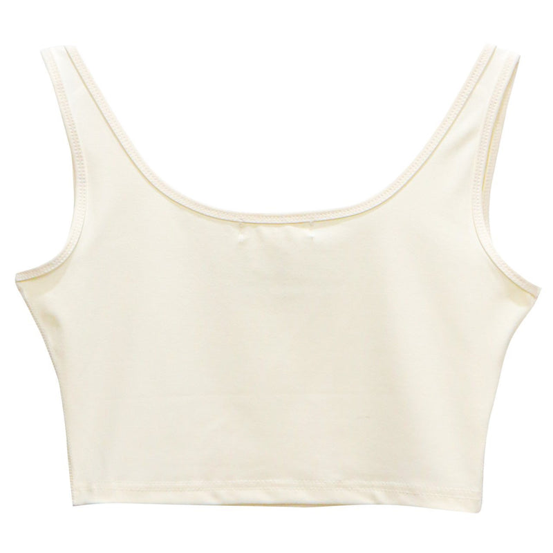 SPORTS CROPPED SLEEVELESS TANK
