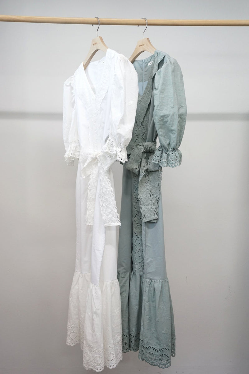 BAROQUE COTTON DRESS