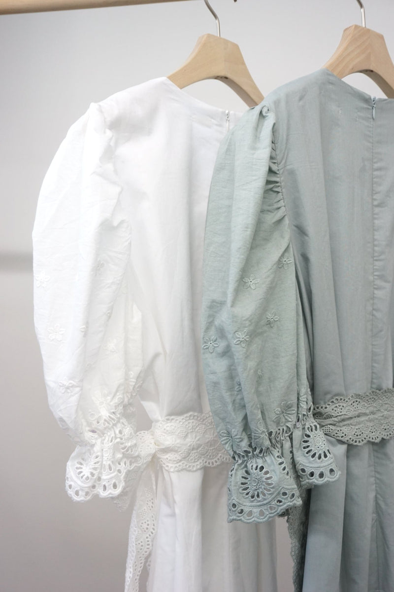 BAROQUE COTTON DRESS