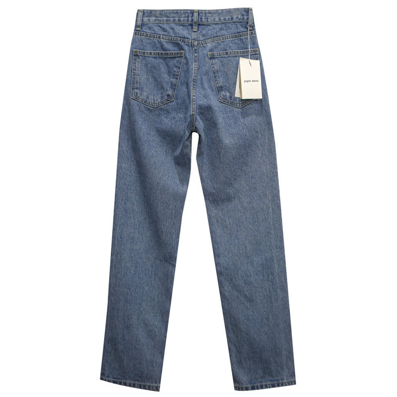 CLASSIC WASHED BLUE DENIM JEANS