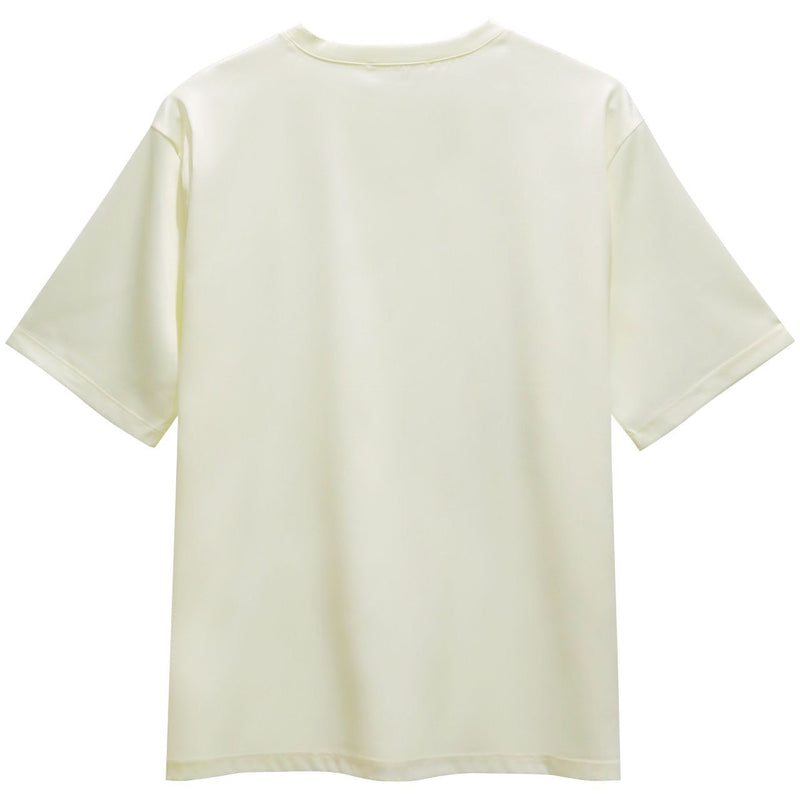 CLASSIC SILKY HALF SLEEVE TOP
