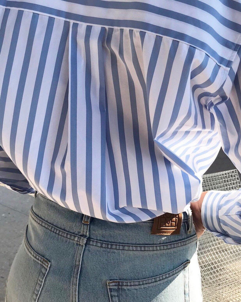 STRIPE COTTON SHIRT