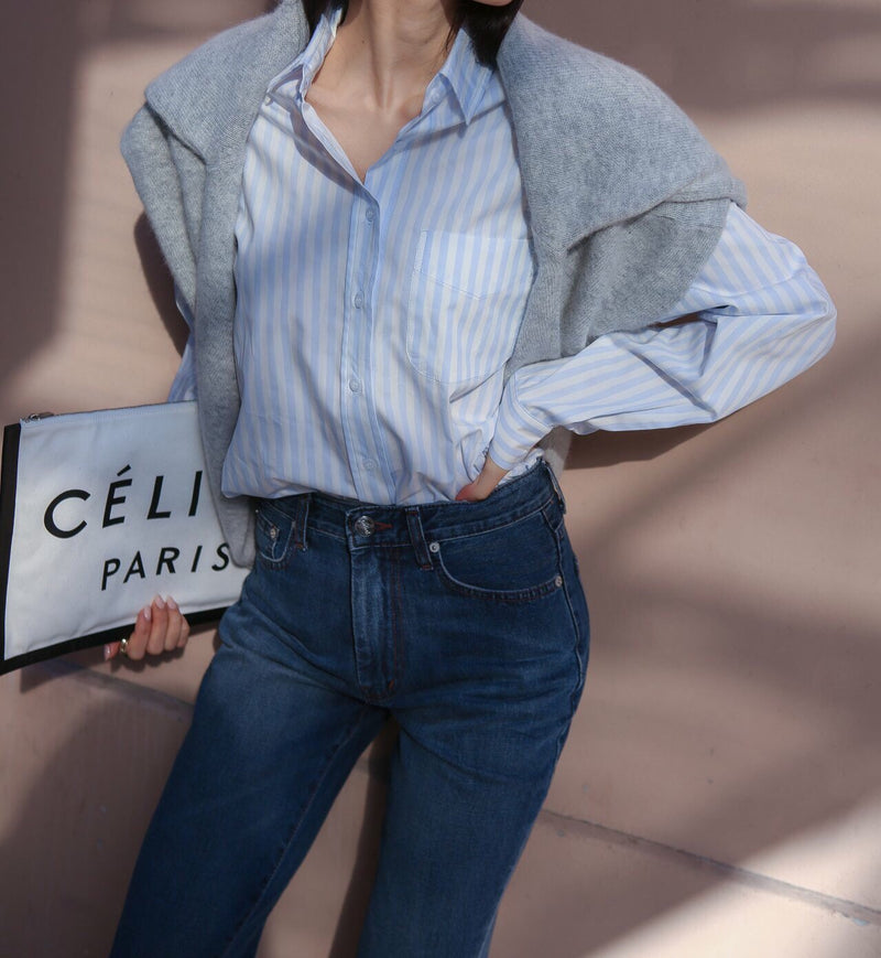 STRIPE COTTON SHIRT