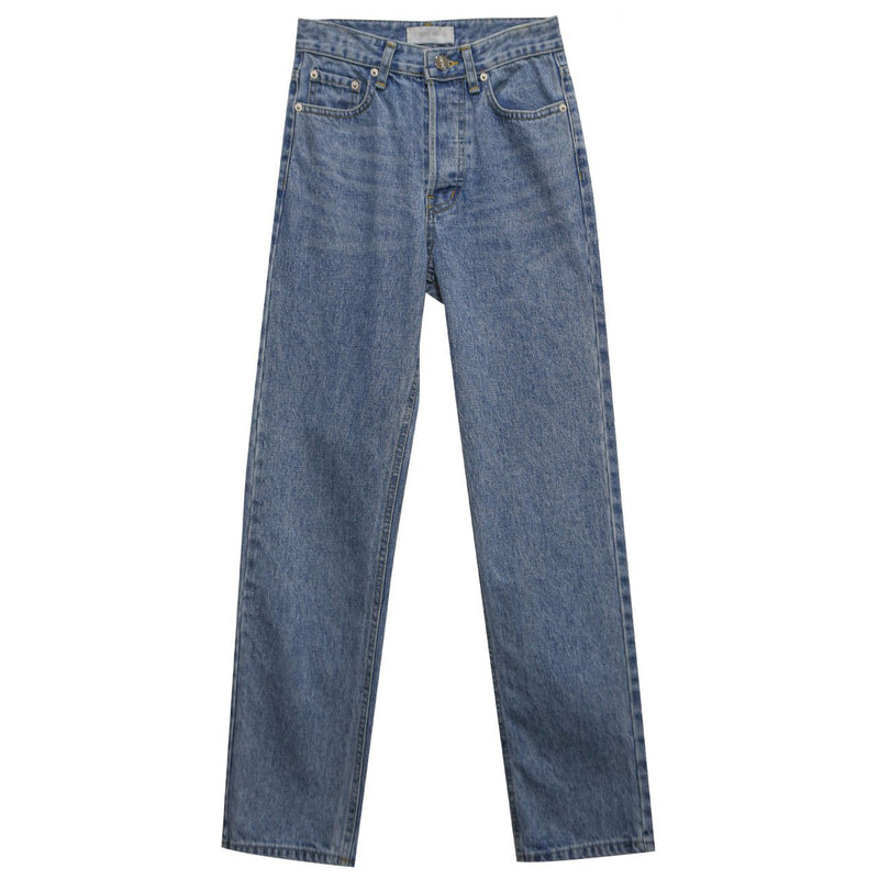 CLASSIC WASHED BLUE DENIM JEANS