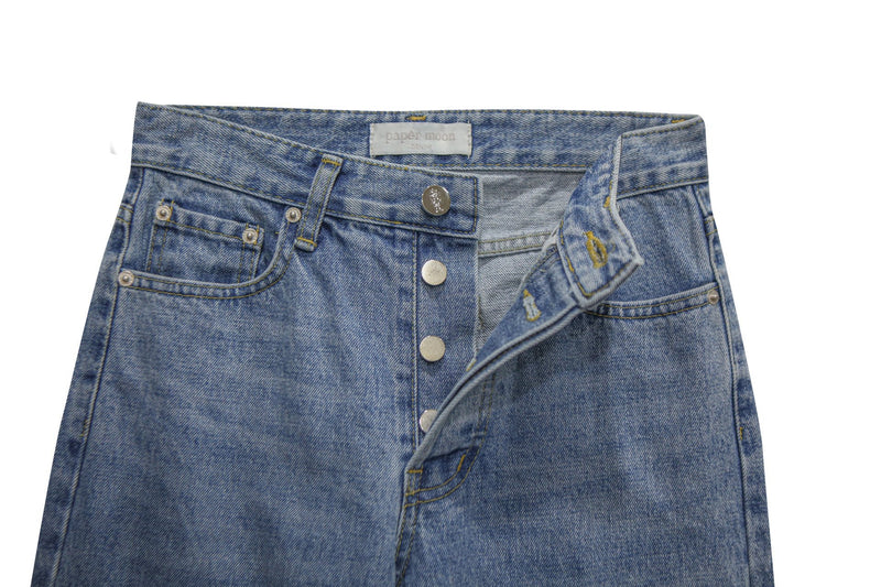CLASSIC WASHED BLUE DENIM JEANS