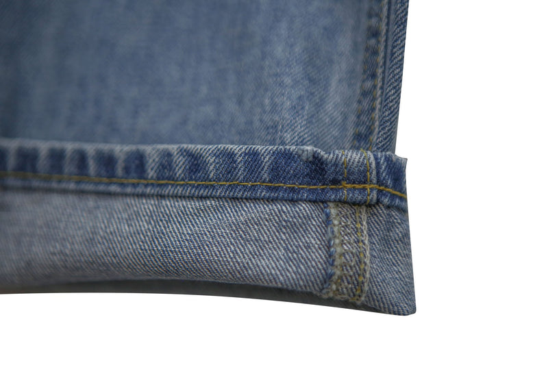 CLASSIC WASHED BLUE DENIM JEANS