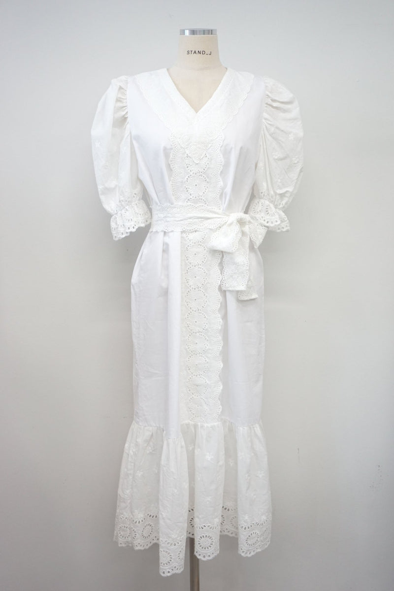 BAROQUE COTTON DRESS