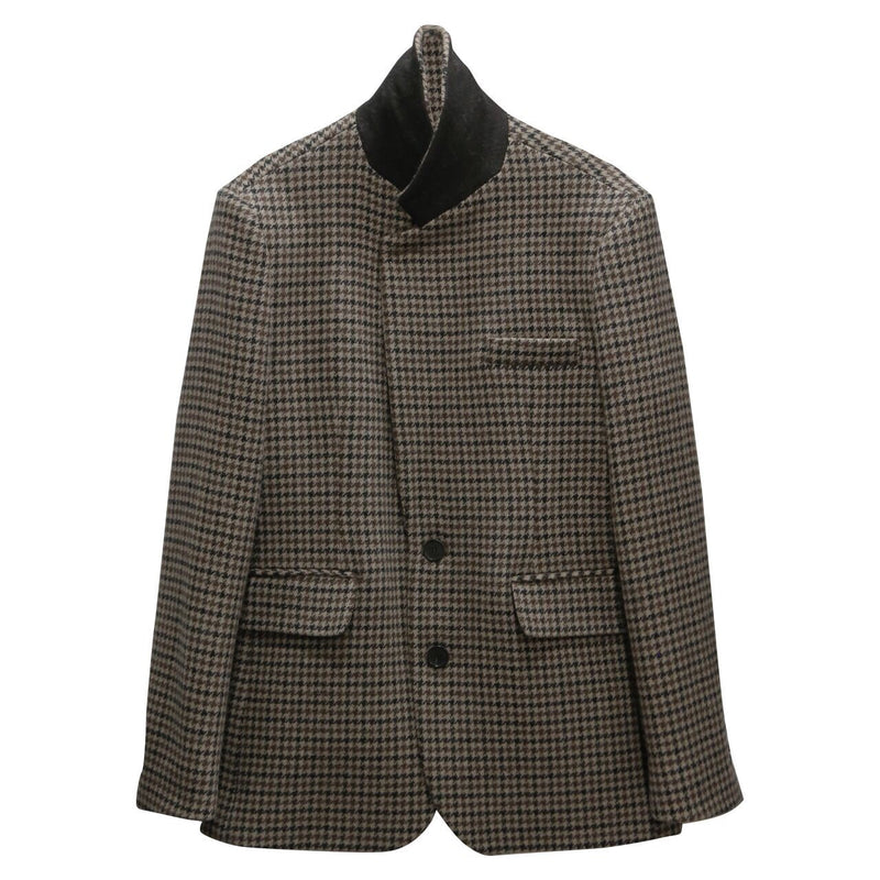 HOUNDSTOOTH WOOL BLAZER