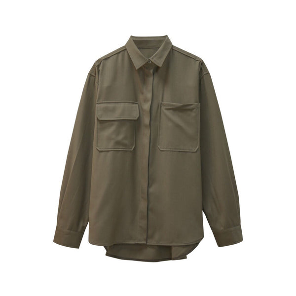 CASHMERE BUTTON DOWN SHIRT