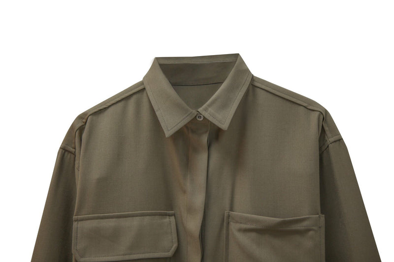 CASHMERE BUTTON DOWN SHIRT