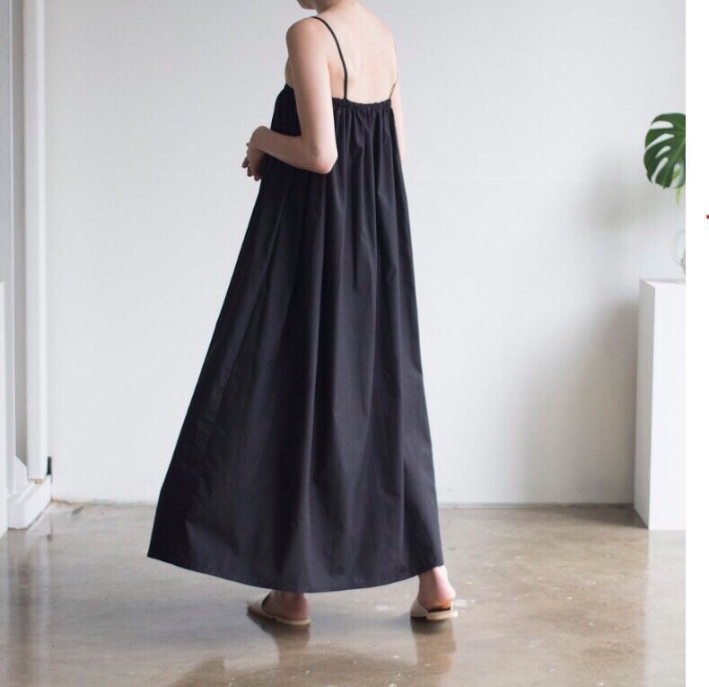 LUXE SHIRRED MAXI DRESS