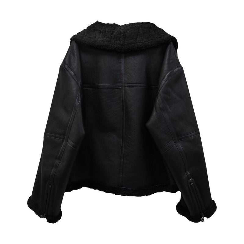 LUXE SHEARLING BIKER JACKET