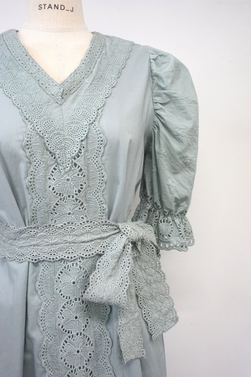 BAROQUE COTTON DRESS