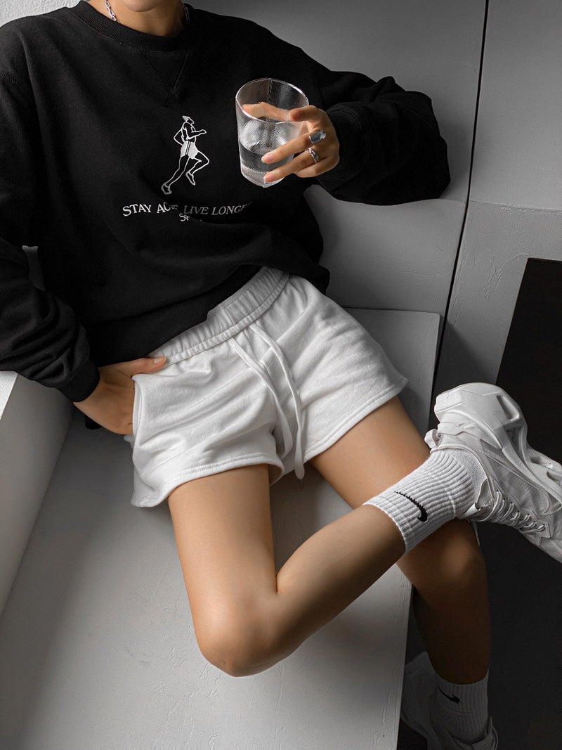 JERSEY SWEAT SHORTS