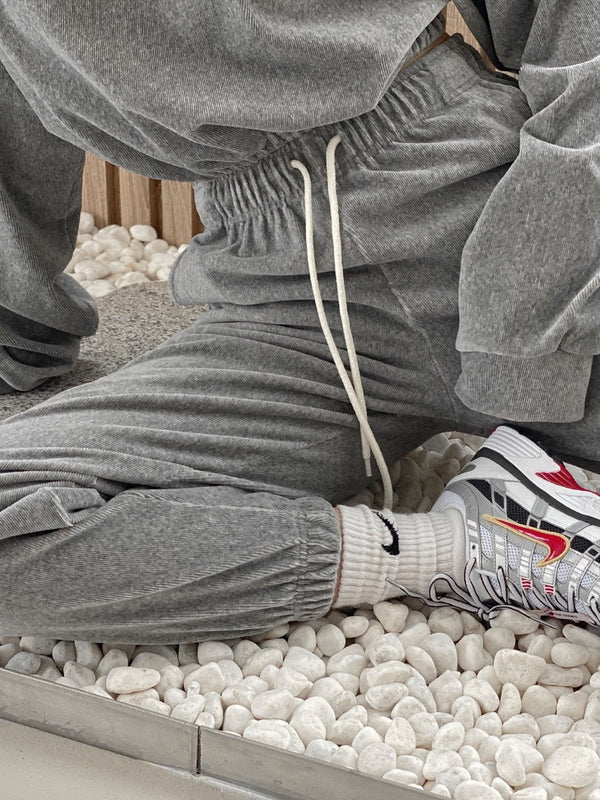 CORDUROY JOGGER SWEATPANTS