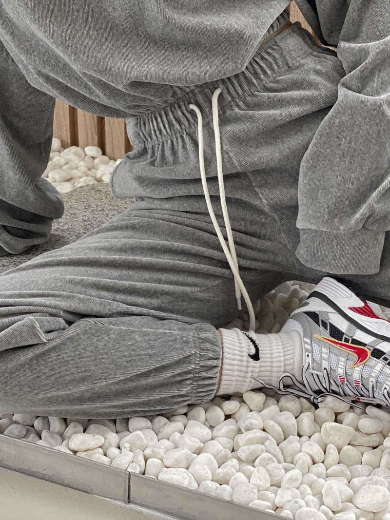 CORDUROY JOGGER SWEATPANTS