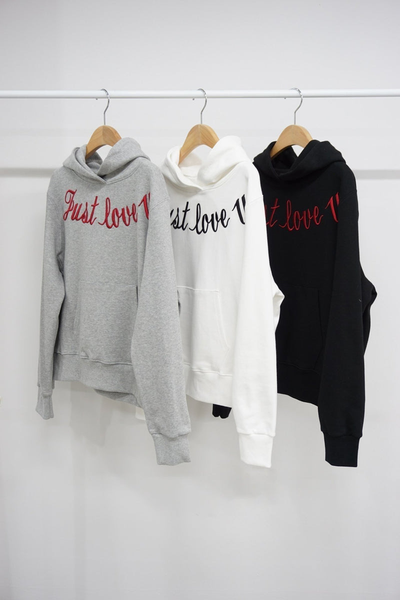 JUST LOVE YOU PRINTED HOODIE