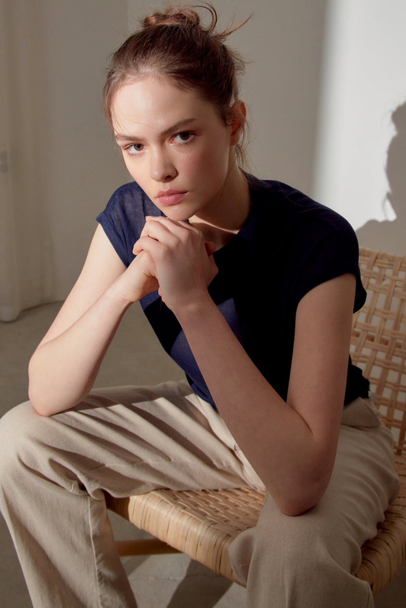 SHEER BASIC TEE