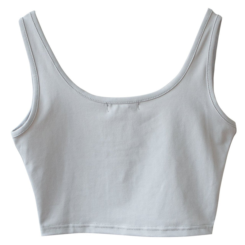 SPORTS CROPPED SLEEVELESS TANK