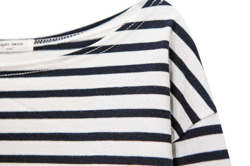 OVERSIZED VIVID STRIPE COTTON T-SHIRT