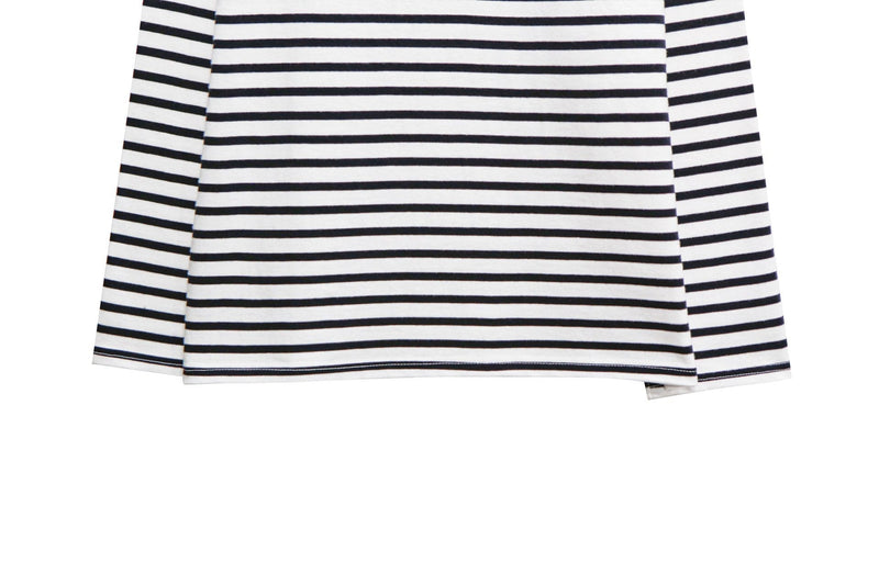 OVERSIZED VIVID STRIPE COTTON T-SHIRT