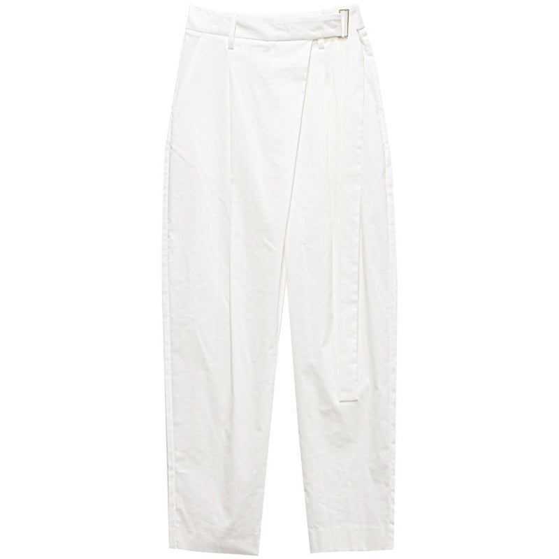 BELTED SUMMER WRAP TROUSERS
