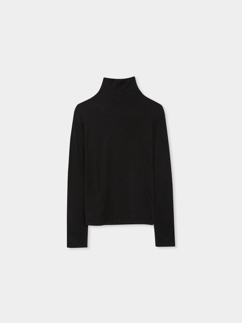 TENCEL WOOL TURTLENECK