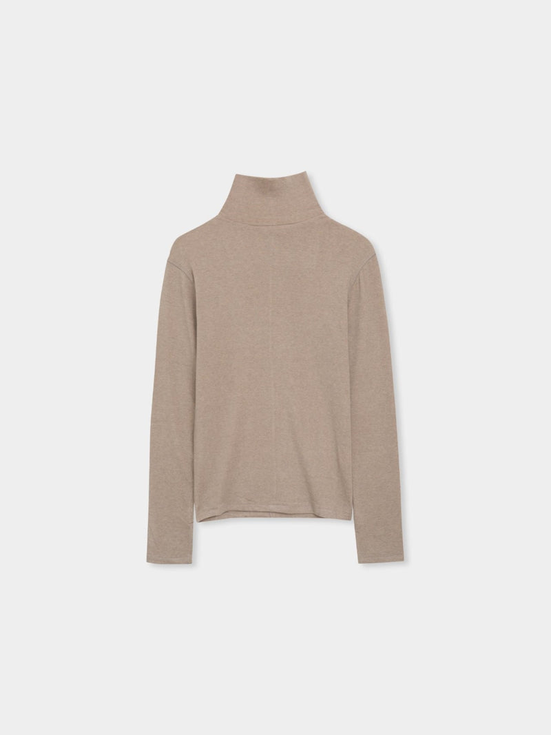 TENCEL WOOL TURTLENECK