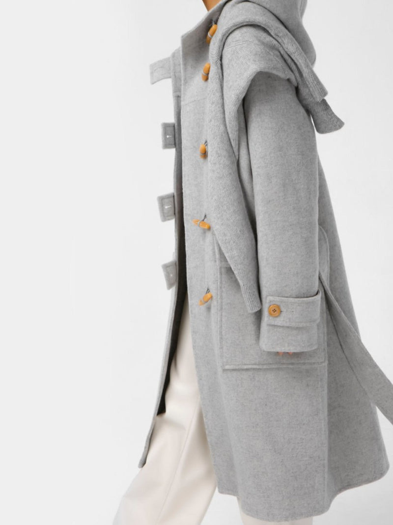VEGAN LEATHER STITCHED PANTS